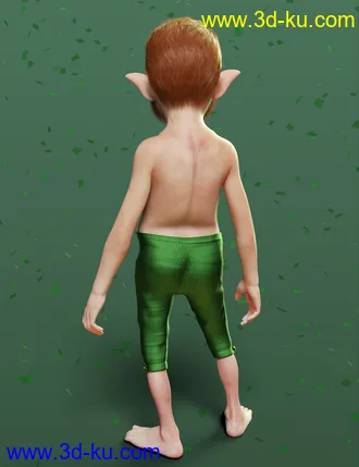 3D打印模型Leprechaun for Genesis 8.1 Male的图片