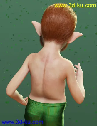 3D打印模型Leprechaun for Genesis 8.1 Male的图片