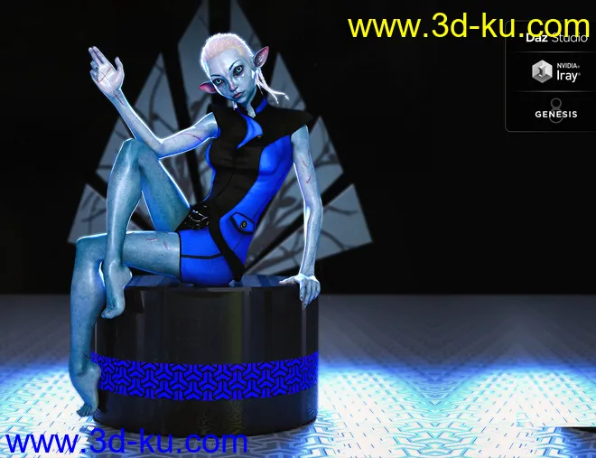 LIE Body Scars 2 for Genesis 3 and 8 Females模型的图片4