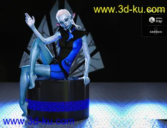 3D打印模型LIE Body Scars 2 for Genesis 3 and 8 Females的图片