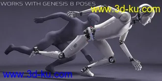 3D打印模型LIFE Android 2.0 for Genesis 8.1 Male的图片