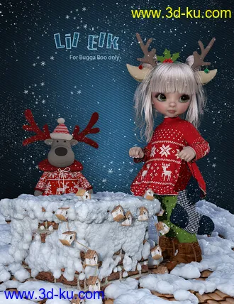 3D打印模型Lil Elk的图片