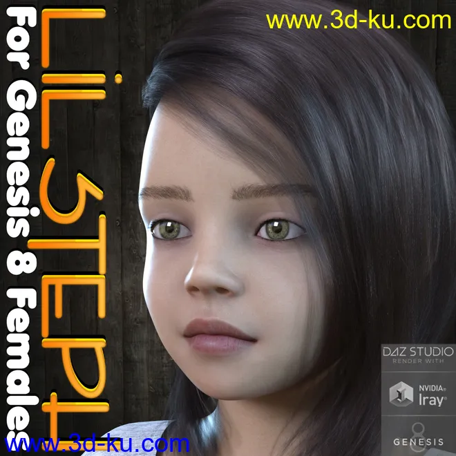 Lil Steph for Genesis 8 Females模型的图片1