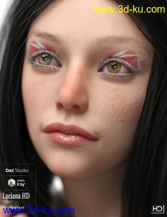 3D打印模型Luciana HD For Genesis 8 Female的图片
