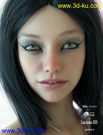3D打印模型Luciana HD For Genesis 8 Female的图片
