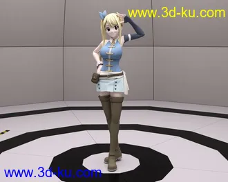 3D打印模型Lucy Heartfilia for G8F and G8.1F的图片