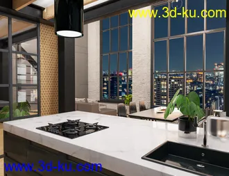3D打印模型M8 Luxury Loft in Manhattan的图片