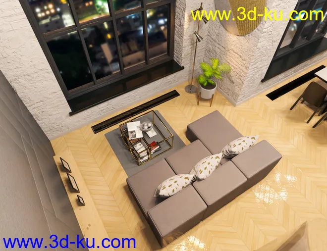 M8 Luxury Loft in Manhattan模型的图片17