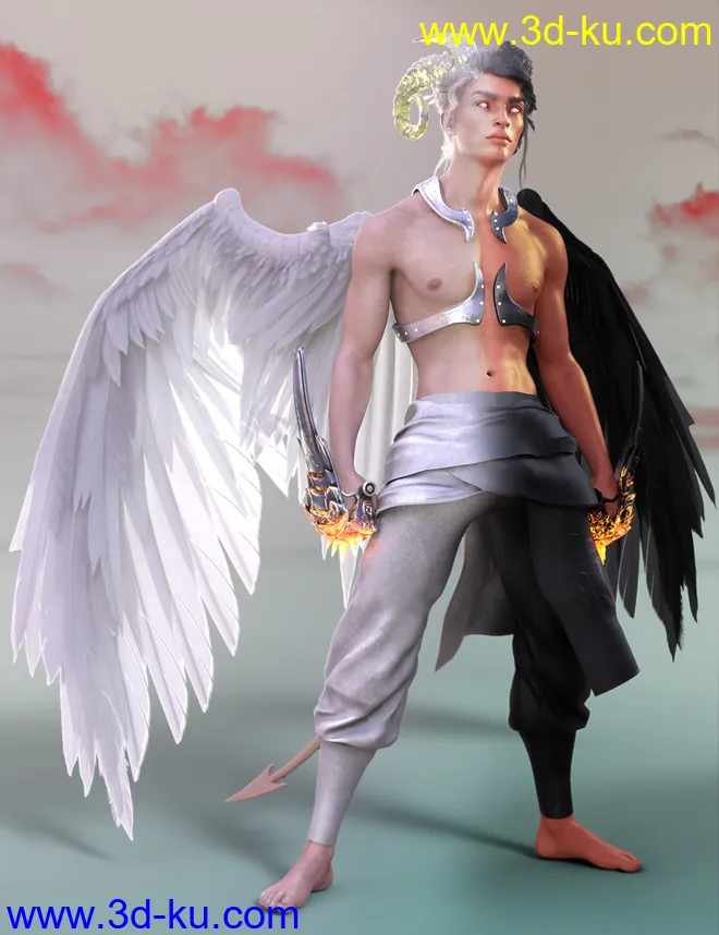 MA Phantom for Torment and Genesis 8.1 Male模型的图片3
