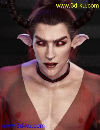 3D打印模型MA Phantom for Torment and Genesis 8.1 Male的图片