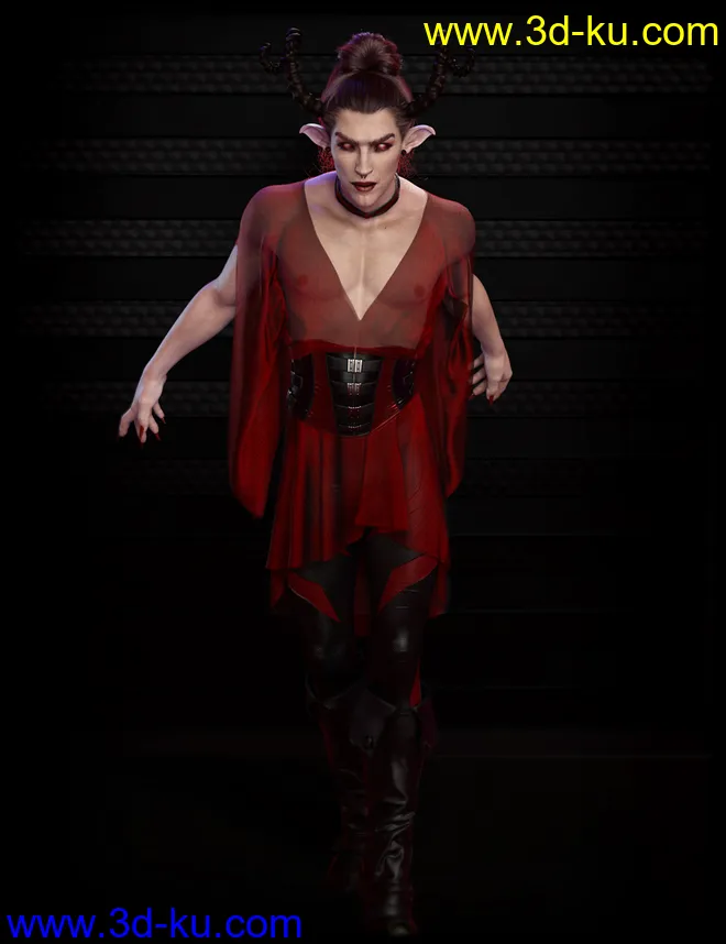MA Phantom for Torment and Genesis 8.1 Male模型的图片5