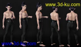 3D打印模型MA Phantom for Torment and Genesis 8.1 Male的图片