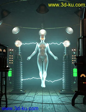 3D打印模型Mad Science Laboratory的图片