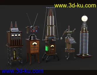 3D打印模型Mad Science Laboratory的图片