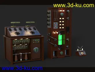 3D打印模型Mad Science Laboratory的图片