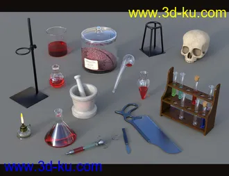 3D打印模型Mad Science Laboratory的图片