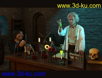 3D打印模型Mad Science Laboratory的图片