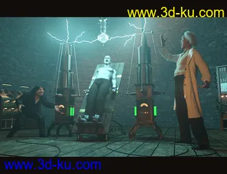 3D打印模型Mad Science Laboratory的图片
