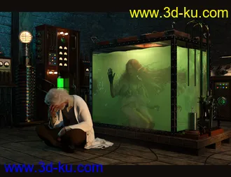 3D打印模型Mad Science Laboratory的图片