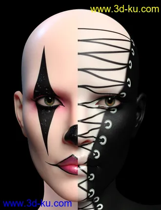 3D打印模型Makeup Festival For Genesis 8 and 8.1的图片