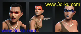 3D打印模型Makeup Festival For Genesis 8 and 8.1的图片