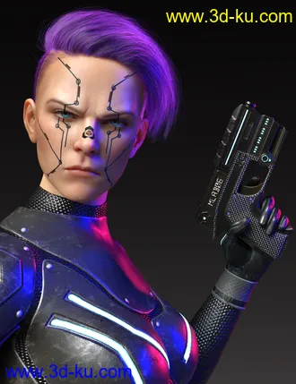 3D打印模型Makeup Festival For Genesis 8 and 8.1的图片