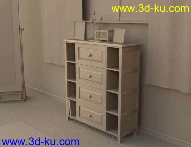 Maria's Dressing Room模型的图片2