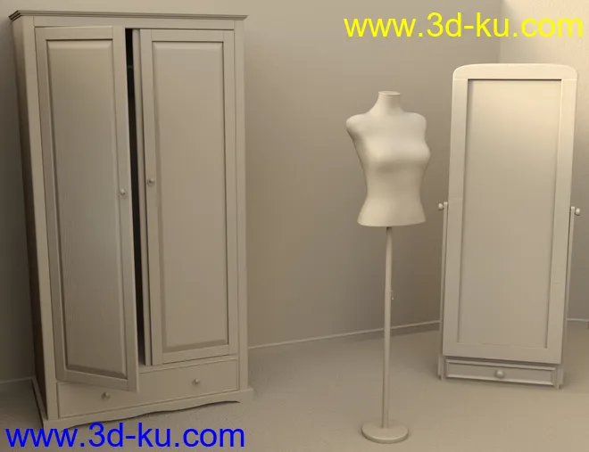 Maria's Dressing Room模型的图片3