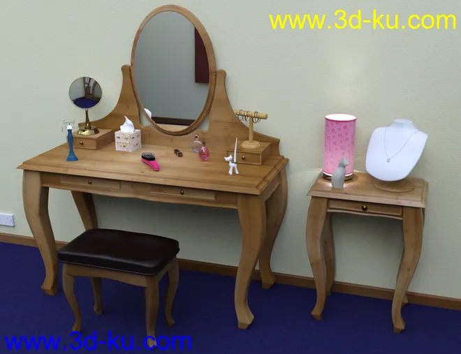 Maria's Dressing Room模型的图片6