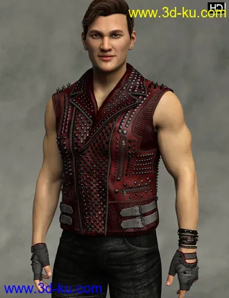 3D打印模型Markos HD for Genesis 8 Male的图片