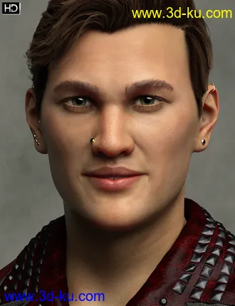 3D打印模型Markos HD for Genesis 8 Male的图片