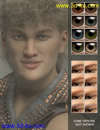 3D打印模型Markos HD for Genesis 8 Male的图片