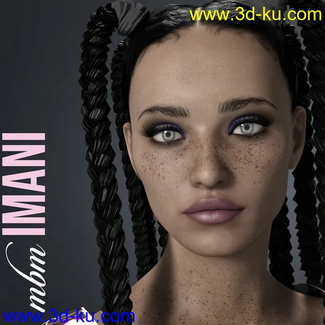 MbM Imani for Genesis 3 & 8 Female模型的图片1
