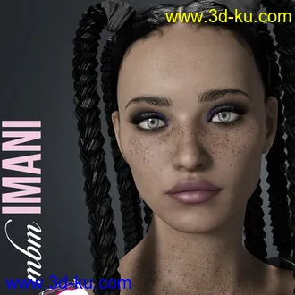 3D打印模型MbM Imani for Genesis 3 & 8 Female的图片