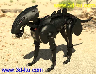 3D打印模型Mecha Cheetah的图片