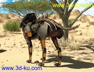 3D打印模型Mecha Cheetah的图片