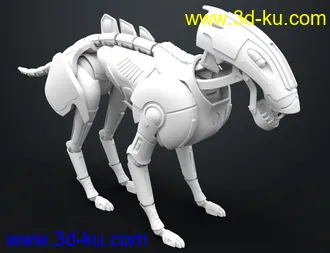 3D打印模型Mecha Cheetah的图片