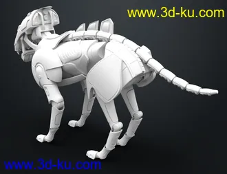 3D打印模型Mecha Cheetah的图片