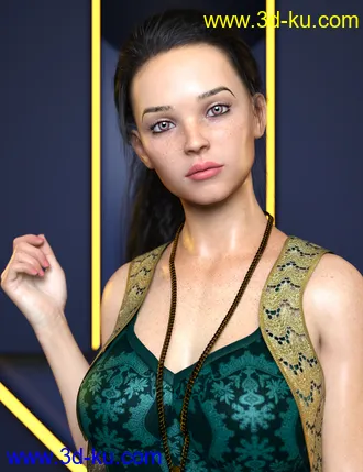 3D打印模型Melani HD for Genesis 8 Female的图片