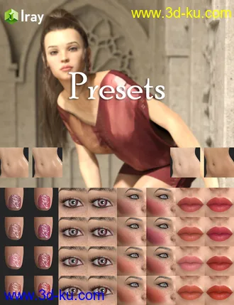 3D打印模型Melani HD for Genesis 8 Female的图片