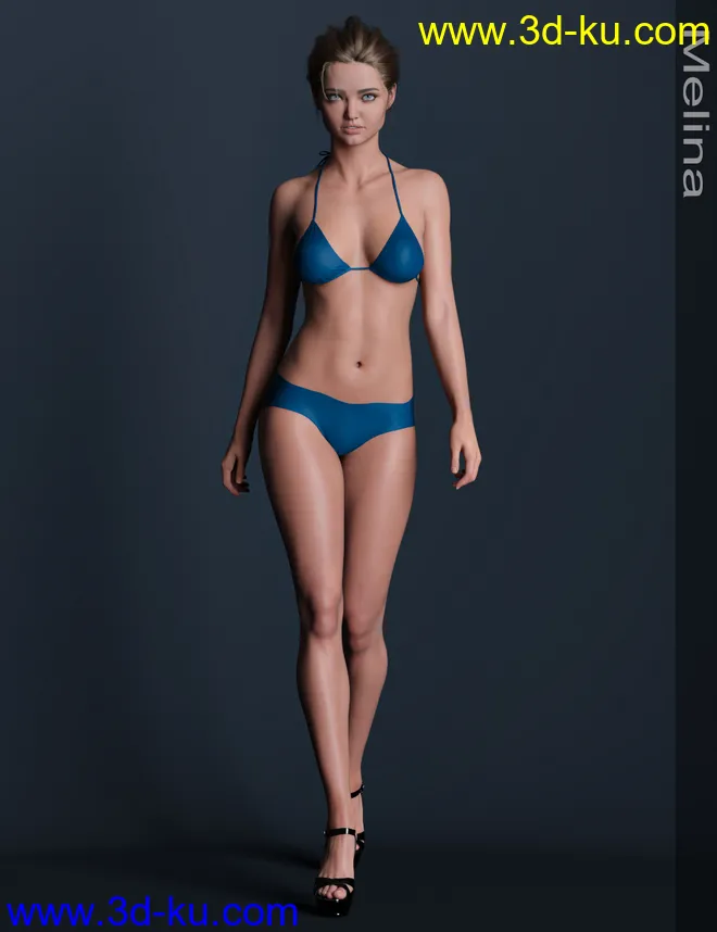 Melina HD for Victoria 8.1模型的图片9