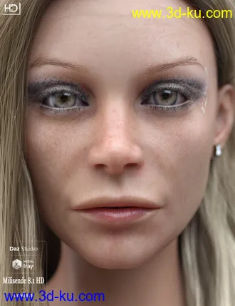 3D打印模型Melisende HD for Genesis 8.1 Female的图片