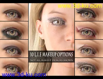 3D打印模型Melisende HD for Genesis 8.1 Female的图片
