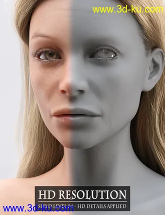 3D打印模型Melisende HD for Genesis 8.1 Female的图片
