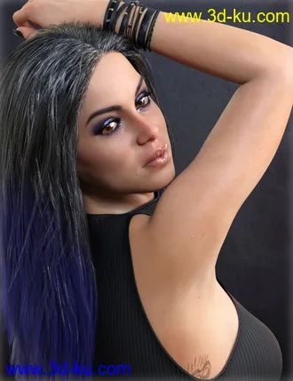 3D打印模型Meradith HD for Genesis 8.1 Female的图片