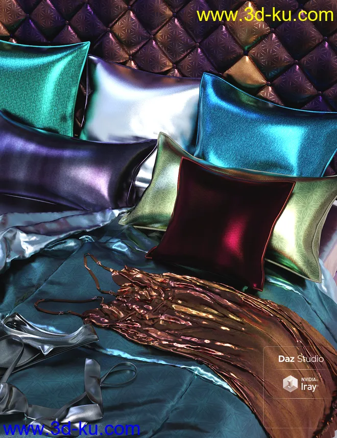 Metallic Satin Iray Shaders模型的图片2