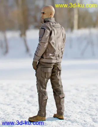 3D打印模型MI Tactical Outfit for Genesis 8 and 8.1 Males的图片