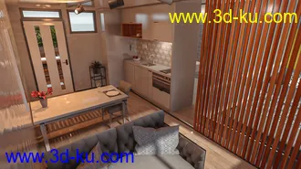 3D打印模型Micro Apartment的图片