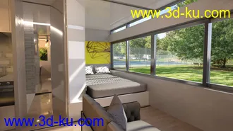 3D打印模型Micro Apartment的图片