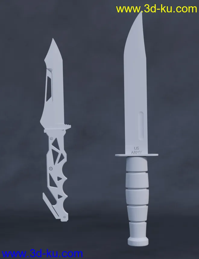 Military Props Knives模型的图片3